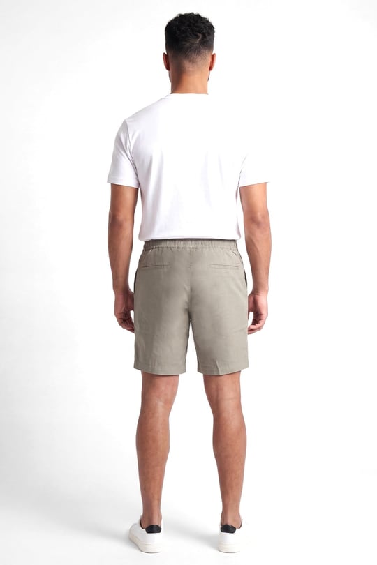 Emporio Armani Emporıo Armani Erkek Normal Kalıp Pamuklu Bej Şort & Bermuda EM005619 AF25060-U6200