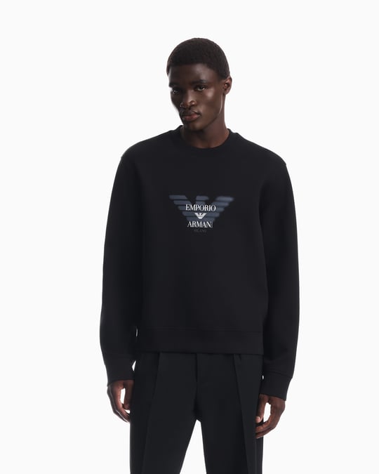 Emporio Armani Emporıo Armani Erkek Normal Belli Pamuklu Logo Desenli Lacivert Jeans 3K1J70 1DY7Z-938