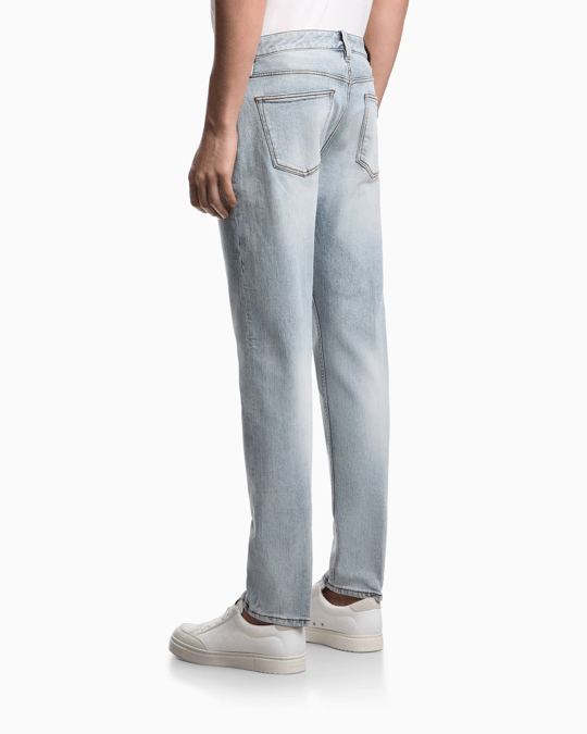 Emporio Armani Emporıo Armani Erkek Normal Bel Slim Fit Dar Paça Mavi2 Jeans EM000668 AF22251-MB003