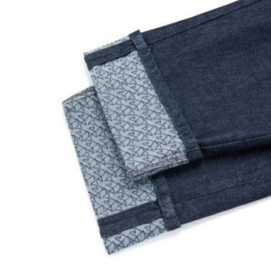 Emporio Armani Emporıo Armani Erkek Normal Belli Pamuklu Logo Desenli Lacivert Jeans 3K1J70 1DY7Z-938