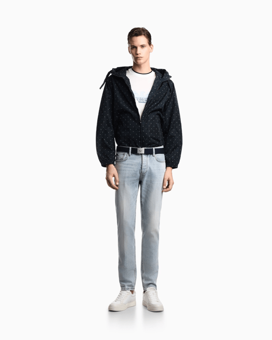 Emporio Armani Emporıo Armani Erkek Normal Bel Slim Fit Dar Paça Mavi2 Jeans EM000668 AF22251-MB003