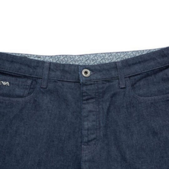 Emporio Armani Emporıo Armani Erkek Normal Belli Pamuklu Logo Desenli Lacivert Jeans 3K1J70 1DY7Z-938
