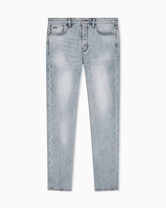 Emporio Armani Emporıo Armani Erkek Normal Bel Slim Fit Dar Paça Mavi2 Jeans EM000668 AF22251-MB003