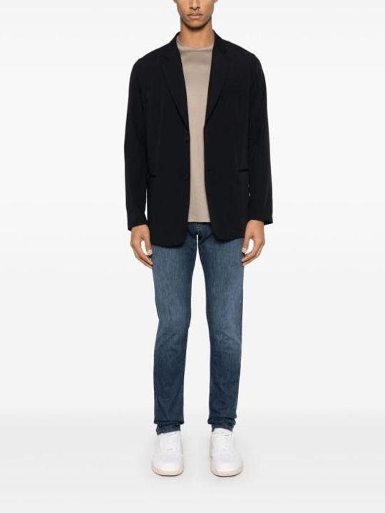 Emporio Armani Emporıo Armani Erkek Pamuklu Jersey Kumaş Marka Logolu U6167 T-Shirt 8N1TE8 1JUVZ-U6167