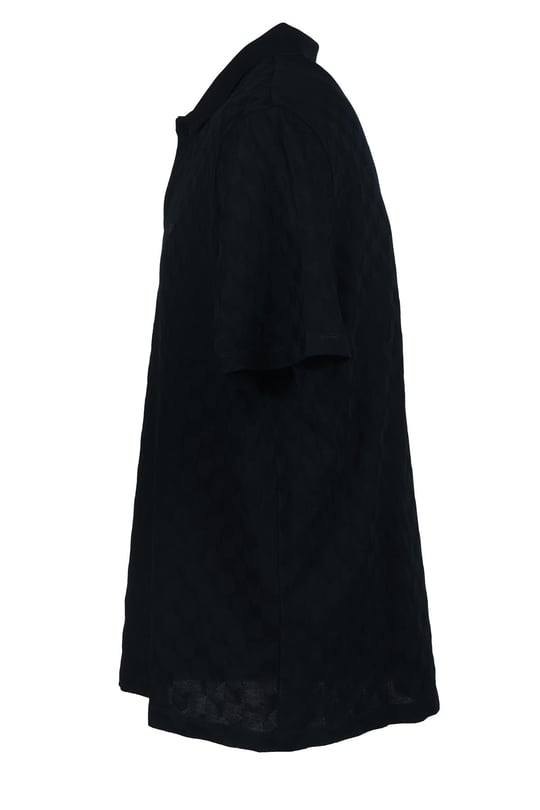 Emporio Armani Emporıo Armani Erkek Polo Yaka Düğme Kapamalı Kısa Kollu Siyah Polo Yaka T-Shirt 6R1F7Q 1J7KZ-0922