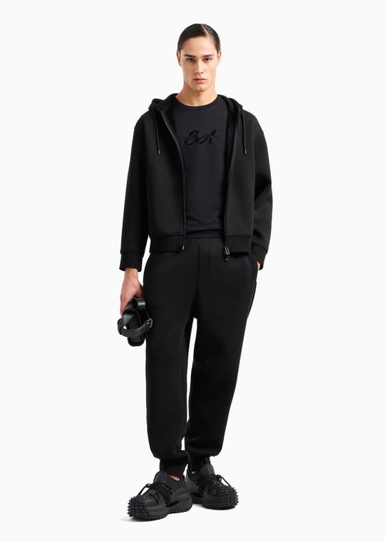 Emporio Armani Emporıo Armani Erkek Rahat Kesim Pamuklu Beli ve Paçası Lastikli 0999 Pantolon 6D1PL7 1JOTZ-0999