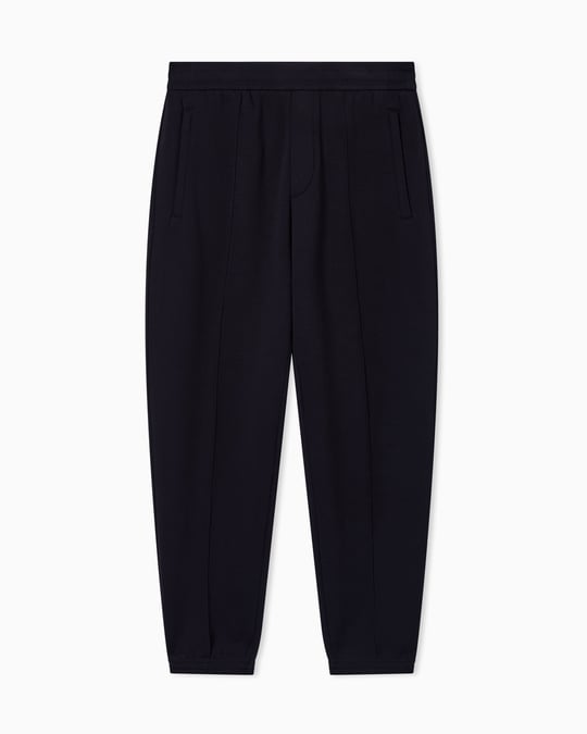 Emporio Armani Emporıo Armani Erkek Regular Fit Pamuklu Normal Bel Düz Paça Lacivert Pantolon EM004542 AF10013-UB118