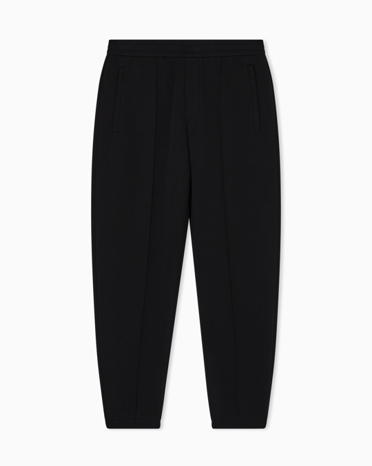 Emporio Armani Emporıo Armani Erkek Regular Fit Pamuklu Normal Bel Düz Paça Siyah Pantolon EM004542 AF10013-UC001