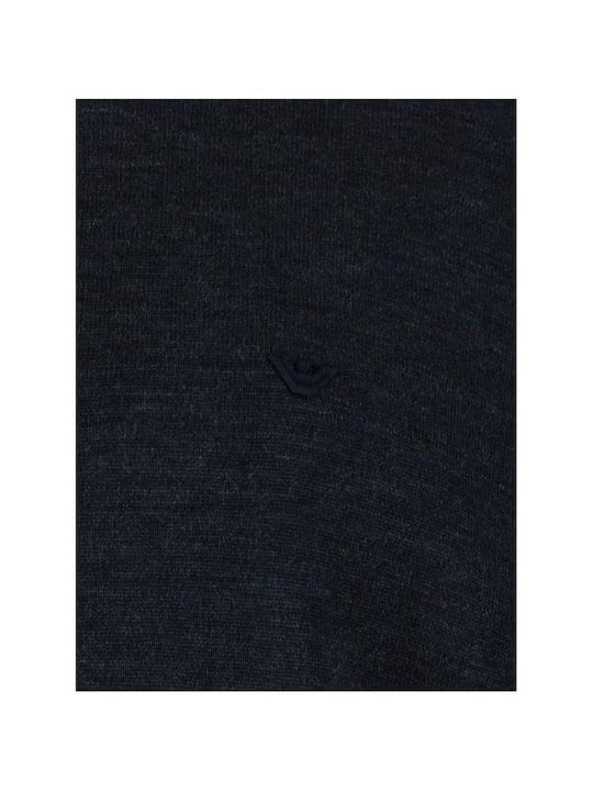 EMPORIO ARMANI Emporıo Armani Erkek Regular Fit Yuvarlak Yakalı Kartal Logolu Uzun Kollu Gri Kazak EM002423 AF14199-F8085