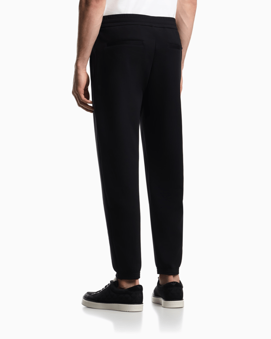 Emporio Armani Emporıo Armani Erkek Regular Fit Pamuklu Normal Bel Düz Paça Siyah Pantolon EM004542 AF10013-UC001