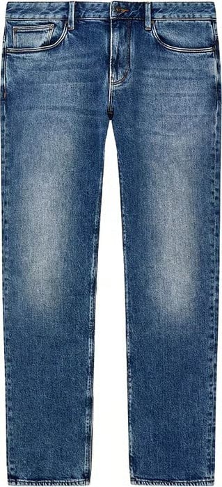 Emporio Armani Emporıo Armani Erkek Slim Fit Beş Cepli Esnek Yıkamalı Denim Lacivert Jeans EM000121 AF27776-MB001