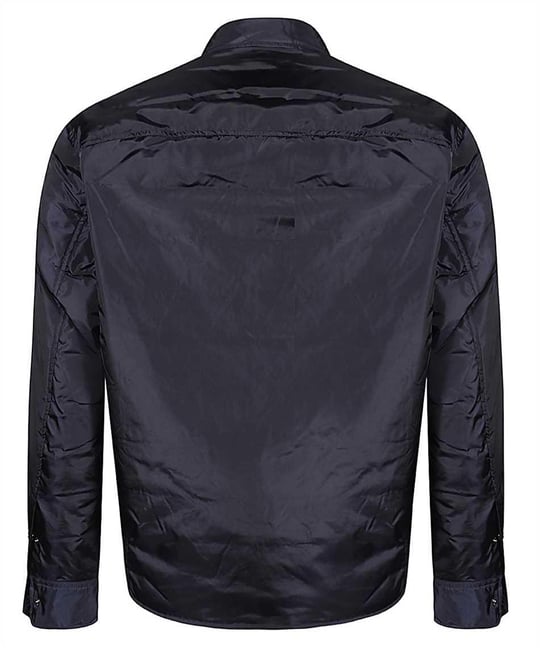 Emporio Armani Emporıo Armani Erkek Uzun Kol Normal Gömlek Yaka Günlük Lacivert Mont 6R1C64 1NQTZ-0920