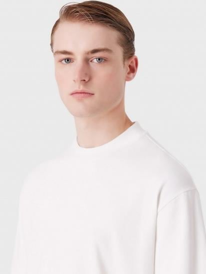 Emporio Armani Emporıo Armani Erkek Uzun kollu Günlük Kullanım Normal kesim Beyaz T-Shirt 6R1TBZ 1JWZZ-0101
