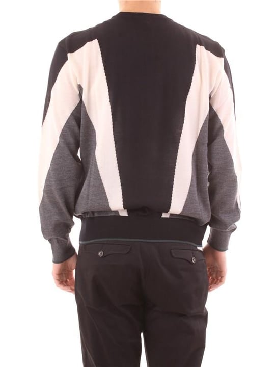 Emporio Armani Emporıo Armani Erkek Yuvarlak Uzun Kollu Günlük Siyah Kazak 6L1MXM 1MBSZ-F948