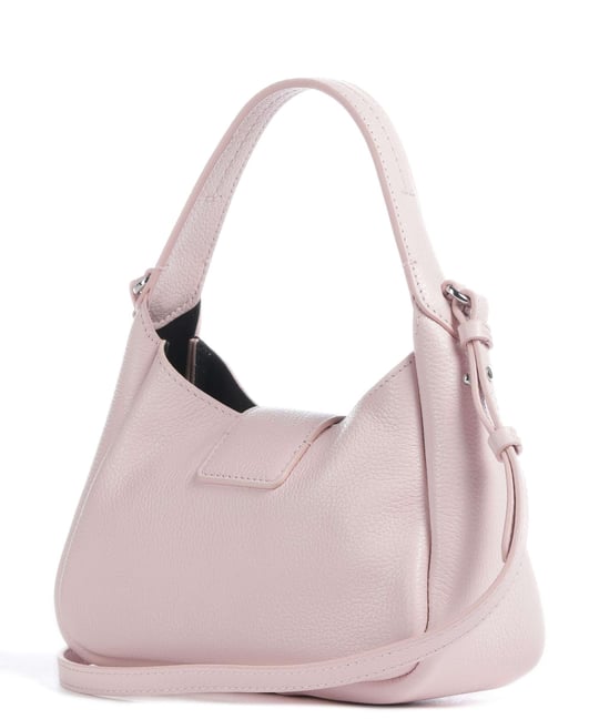 Emporio Armani Emporıo Armani Kadın Deri Marka Logolu Askılıklı Fermuarlı Pudra Omuz Çantası Y3E235 YWQ9X-80062