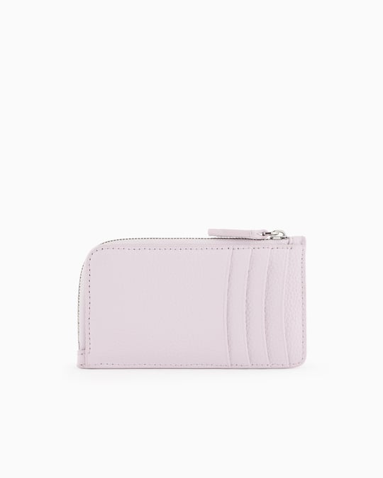 EMPORIO ARMANI Emporıo Armani Kadın Deri Kart Bölmeli Fermuar Kapamalı Lila Kartlık EW000367 AF11953-UA205