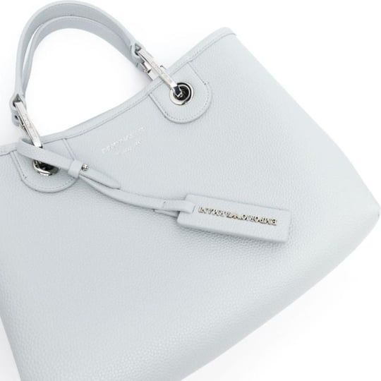 Emporio Armani Emporıo Armani Kadın Fermuarlı Askılı Logo Detaylı Gri Omuz Çantası Y3D166 YFO5E-80534