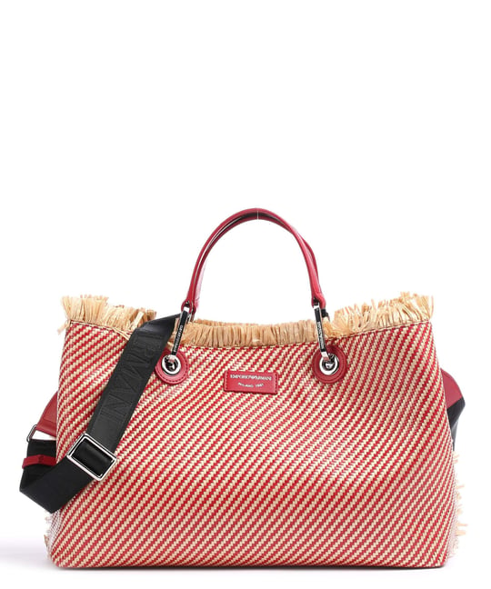 Emporio Armani Emporıo Armani Kadın Logo Ayarlanabilir Askılı Kırmızı Omuz Çantası Y3D165 Y398E-88027