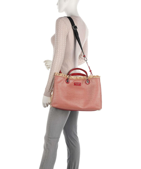 Emporio Armani Emporıo Armani Kadın Logo Ayarlanabilir Askılı Kırmızı Omuz Çantası Y3D165 Y398E-88027