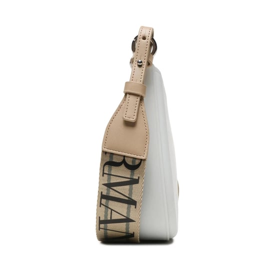 Emporio Armani Emporıo Armani Kadın Manyetik Detaylı Logolu Günlük Kullanım Beyaz-Bej Omuz Çantası Y3H329 YWI7E-87068