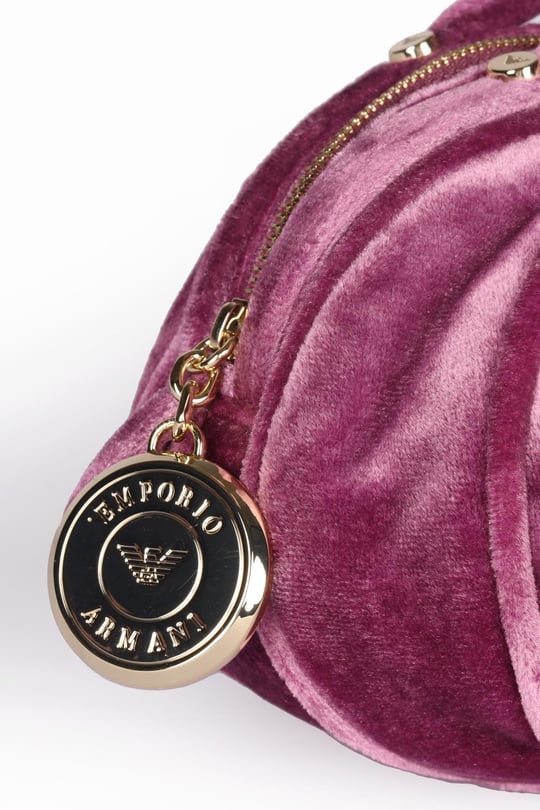 Emporio Armani Emporıo Armani Kadın Marka Logolu Deri Günlük Kullanım Pembe Omuz Çantası Y3B187 YRU8A-80062
