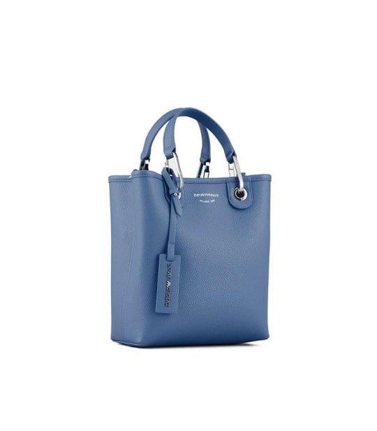 Emporio Armani Emporıo Armani Kadın Marka Logolu Rahat Mavi Omuz Çantası Y3D255 YFO5E-89587
