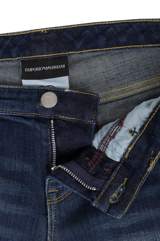 Emporio Armani Emporıo Armani Kadın Pamuk Karşımlı Dar Kesim Lacivert Jeans 3Z2J06 2D0JZ-941