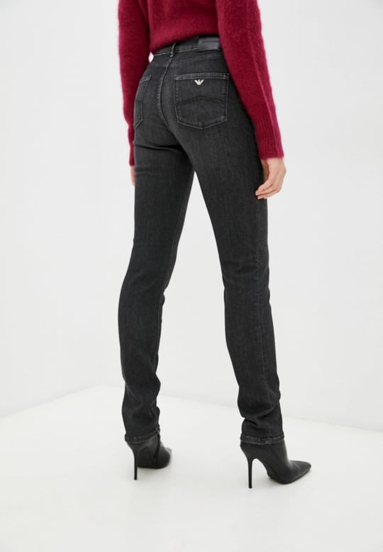 Emporio Armani Emporıo Armani Kadın Yüksek Bel Slim Rahat Gri Jeans 6K2J18 2DI7Z-GRI