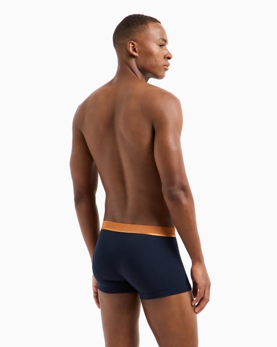EMPORIO ARMANI Emporıo Body Erkek Beli Lastikli Pamuklu Slim Fit 3'lü Beyaz Boxer EM000259 AF10780-M0078