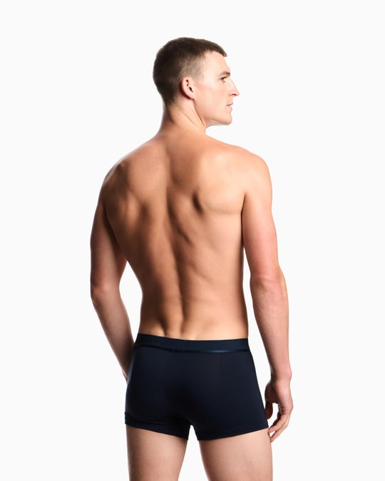 EMPORIO ARMANI Emporıo Body Erkek Beli Lastikli Pamuklu Slim Fit 3'lü Lacivert1 Boxer EM000259 AF10780-MB254