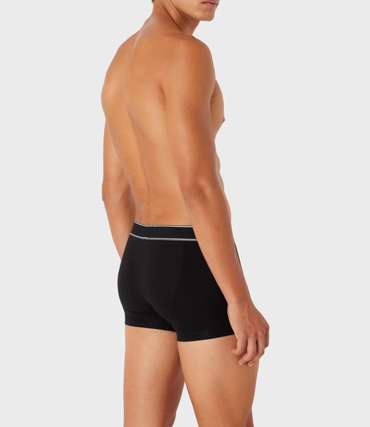 Emporio Armani Emporıo Body Erkek Beli Lastikli Logolu Rahat Kesim Siyah Boxer 111389 3F511-00020