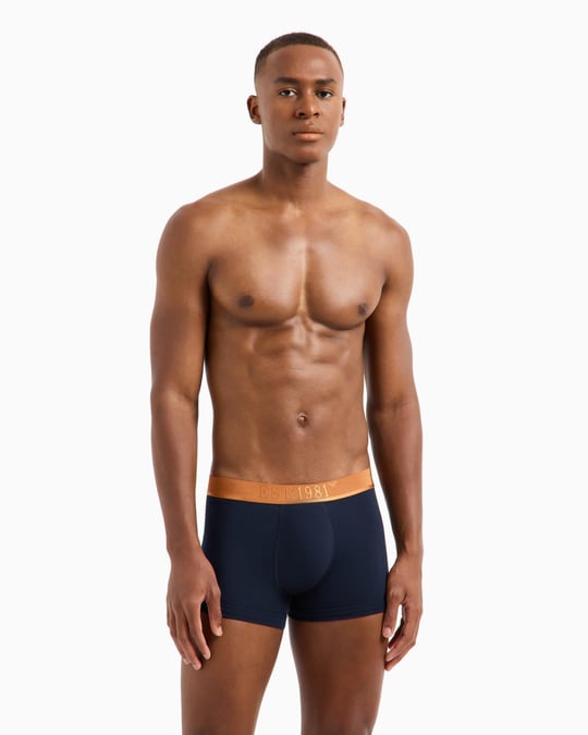 EMPORIO ARMANI Emporıo Body Erkek Beli Lastikli Pamuklu Slim Fit 3'lü Beyaz Boxer EM000259 AF10780-M0078