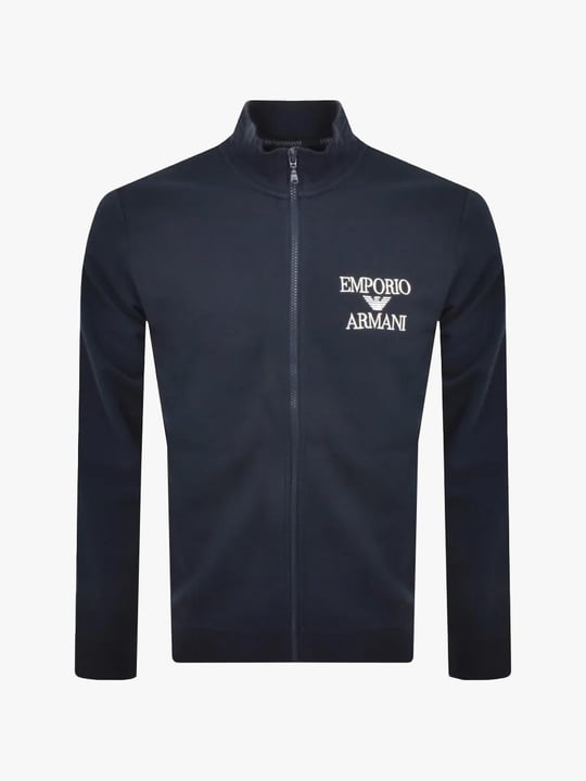 Emporio Armani Emporıo Body Erkek Fermuarlı Dik Yakalı Günlük Lacivert Eşofman Takımı 111927 3F571-00135