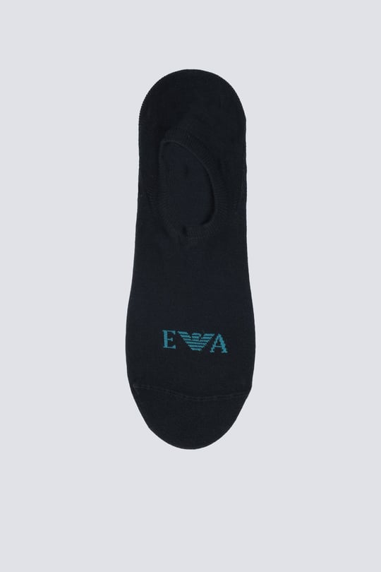 Emporio Armani Emporıo Body Erkek Logo Detaylı Nefes Alabilen Pamuklu Üçlü Paket Kısa Lacivert Çorap EM000548 AF26377-MB153