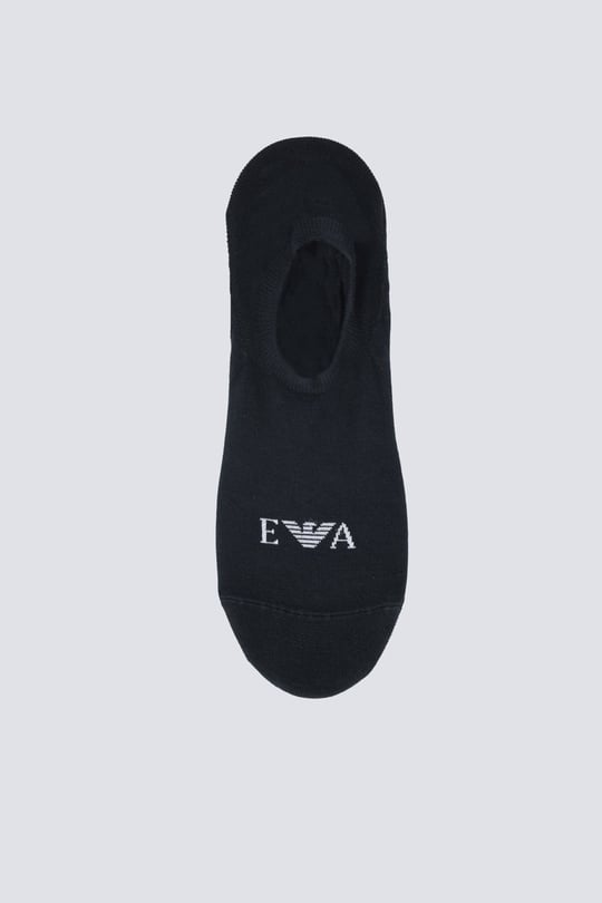 Emporio Armani Emporıo Body Erkek Logo Detaylı Nefes Alabilen Pamuklu Üçlü Paket Kısa Lacivert Çorap EM000548 AF26377-MB153