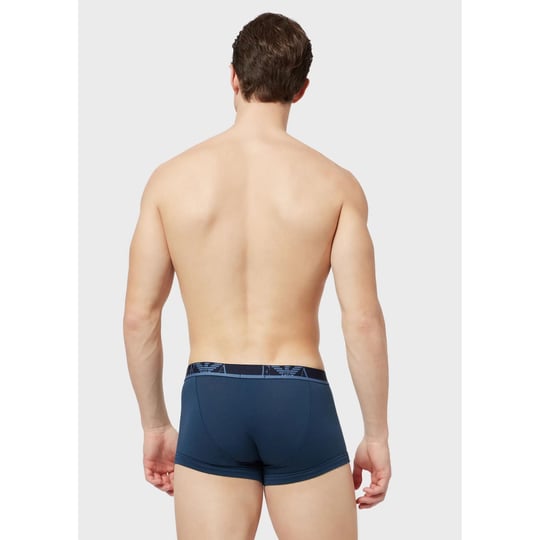 Emporio Armani Emporıo Body Erkek Marka Logolu Beli Lastikli Bej Boxer 111357 1A715-LAC/BEJ