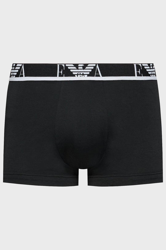 Emporio Armani Emporıo Body Erkek Marka Logolu Beli Lastikli Siyah Boxer 111357 1A715-SIYAH