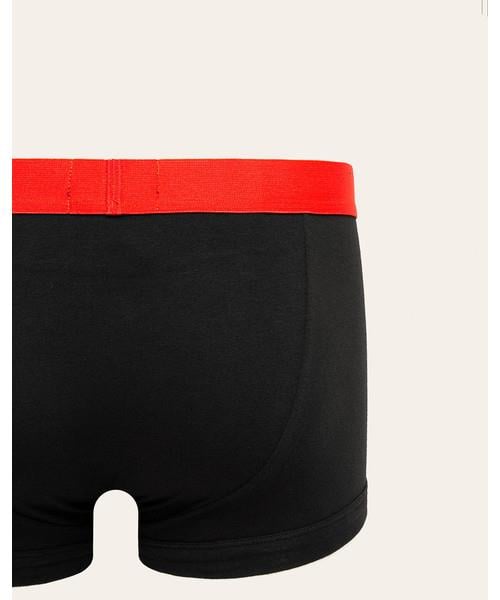 Emporio Armani Emporıo Body Erkek Marka Logolu Beli Lastikli Siyah Boxer 111357 CS713-SIYAH
