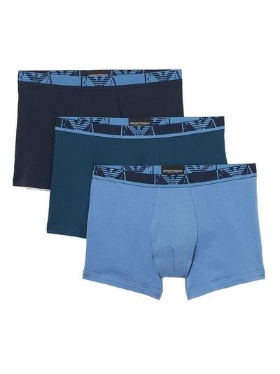 Emporio Armani Emporıo Body Erkek Marka Logolu Beli Lastikli Lacivert1 Boxer 111473 1A715-835