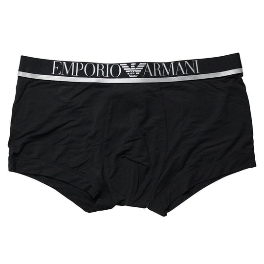 Emporio Armani Emporıo Body Erkek Marka Logolu Beli Lastikli Siyah Boxer 111389 1A511-SİYAH