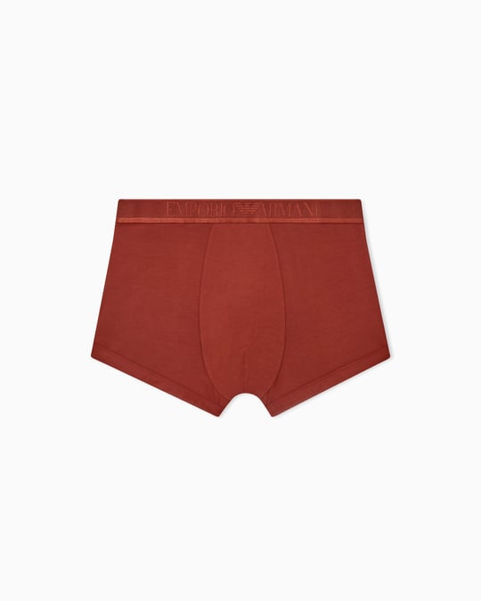 Emporio Armani Emporıo Body Erkek Nefes Alabilen Esnek Jarse Kumaşlı Elastik Bel Bantlı Kırmızı Boxer EM000231 AF25034-U5037