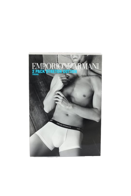 Emporio Armani Emporıo Body Erkek Pamuklu Logolu Lastikli Normal Bel Siyah Boxer CC717 111210-320