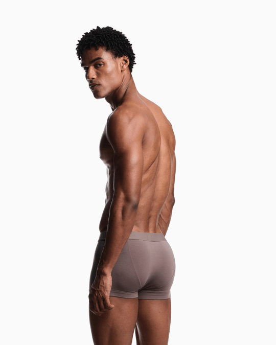 Emporio Armani Emporıo Body Erkek Rahat Modal Kumaş Logo İmzalı Elastik Bel Bantlı Kahverengi Boxer EM000231 AF18894-U8081