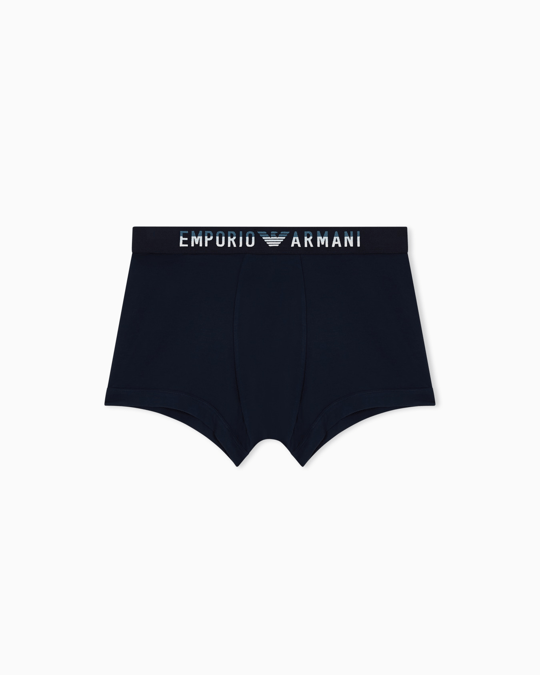 Emporio Armani Emporıo Body Erkek Rahat Modal Kumaş Logo İmzalı Elastik Bel Bantlı Lacivert Boxer EM000231 AF18894-UB102