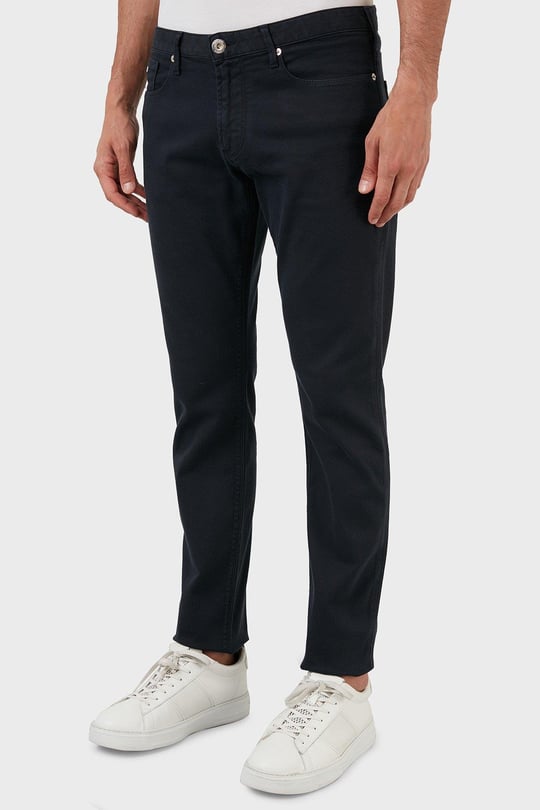 Erkek Normal Belli Dar Kesim Düz Paça Lacivert Jeans 3L1J06 1N4RZ-0920