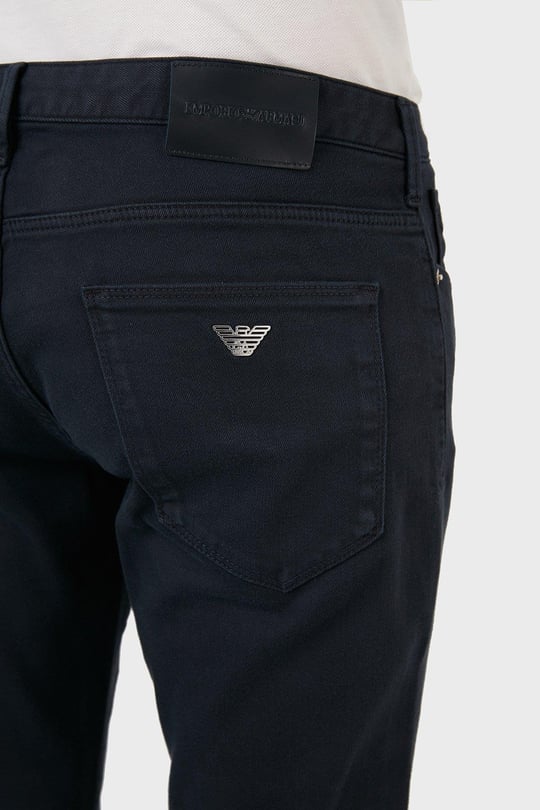 Erkek Normal Belli Dar Kesim Düz Paça Lacivert Jeans 3L1J06 1N4RZ-0920