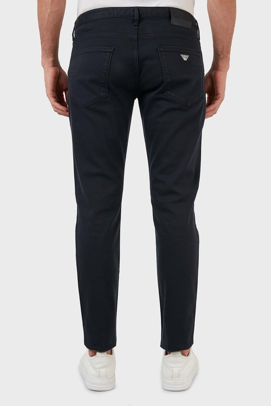 Erkek Normal Belli Dar Kesim Düz Paça Lacivert Jeans 3L1J06 1N4RZ-0920