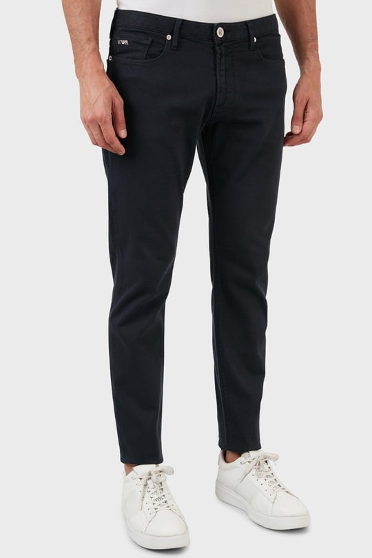 Erkek Normal Belli Dar Kesim Düz Paça Lacivert Jeans 3L1J06 1N4RZ-0920