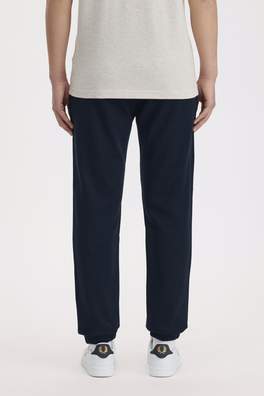 Fred Perry Fred Perry Erkek Normal Bel Regular Fit Bağlamalı Bel Cep Detay Siyah Pantolon T5505-608
