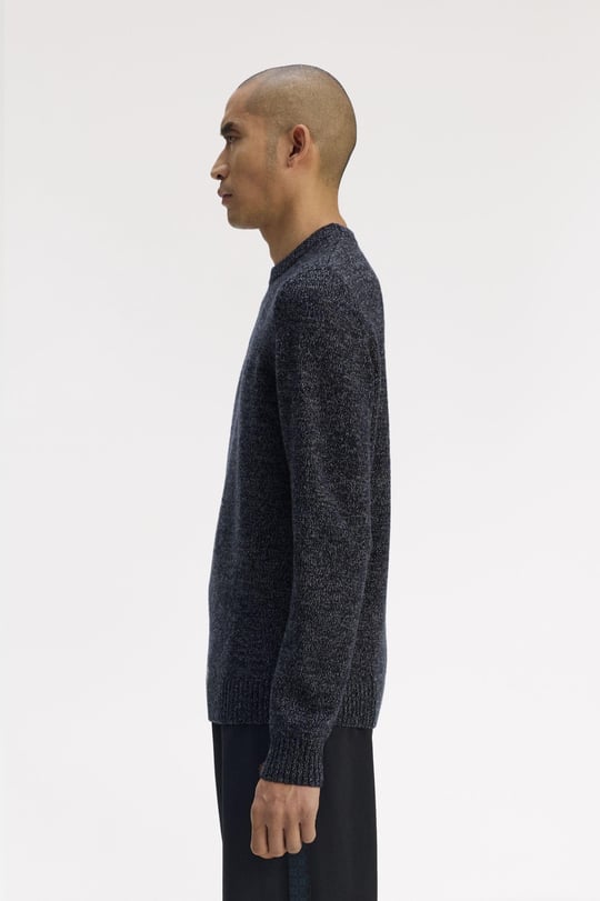 Fred Perry Fred Perry Erkek Örme Kumaş Normal Kesim Lacivert Hırka K1549-52A